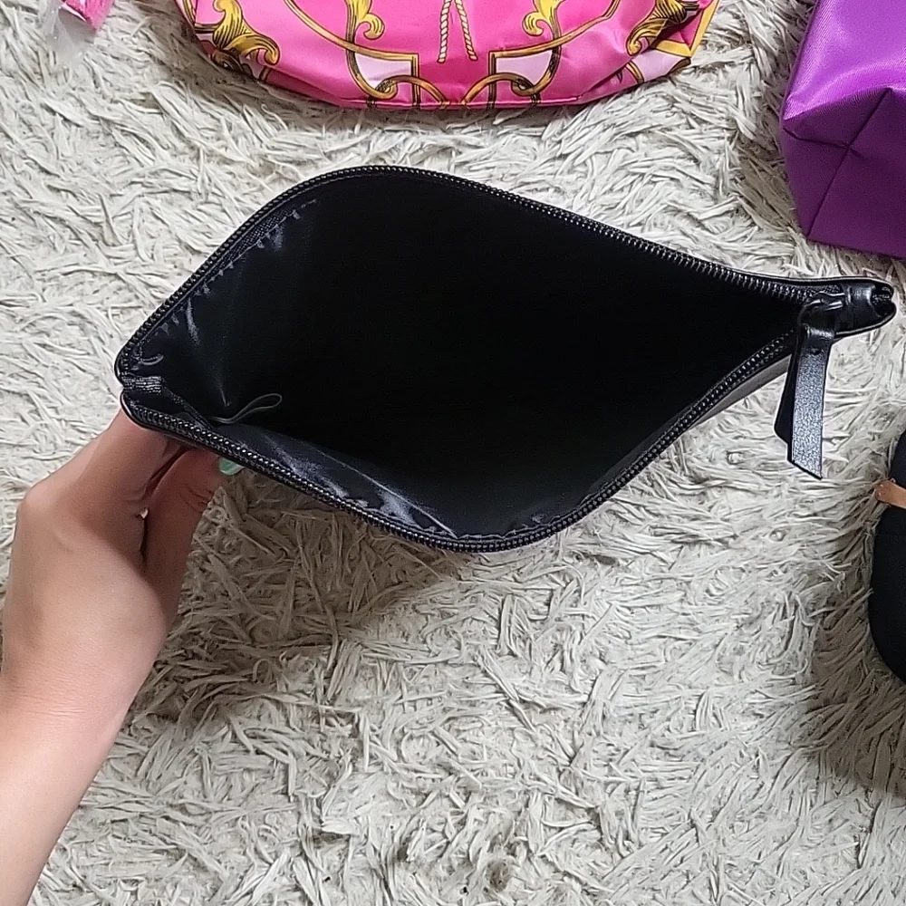 Makeup Bags Bundle Cosmetics Bags Lot Estee Lauder Clarins Clinique Imayla VS ✨️